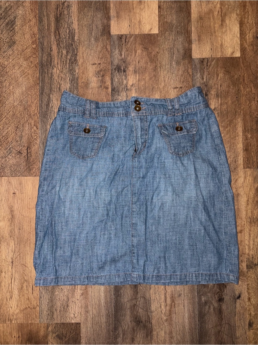 Christopher & Banks jean like midi skirt